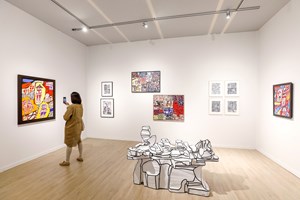 Jean Dubuffet, <a href='/art-galleries/pace-gallery/' target='_blank'>Pace Gallery</a>, TEFAF New York Spring (3–7 May 2019). Courtesy Ocula. Photo: Charles Roussel.